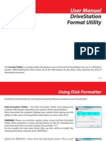 Drivestation Format Utility: User Manual