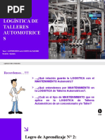 Semana 2 de Logistica de Talleres Automotrices