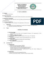 COT 1 Lesson Plan - Phases of The Moon