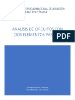 Análisis de Circuitos Con Dos Tipos de Elementos Pasivos Con Formato