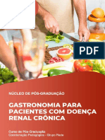 Gastronomia para Pacientes Com Doença Renal Crônica - Apostila