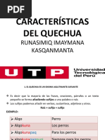 Caracteristicas Del Quechua 1 Clase-Basico I