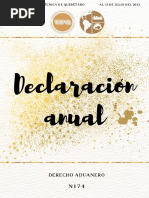 Declaración Anual  