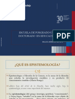 EPISTEMOLOGÍA PPT Doctorado UCV