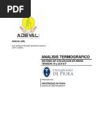 ANALISIS TERMOGRAFICO UDEP - SUMT 10 y 22.9 KV