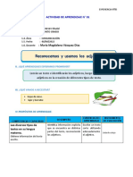 Sesion de Aprendizaje #01 Comunicación