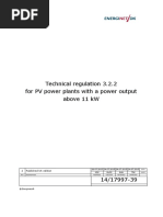 Danish Solar PV Technical Requirements For PV Connection