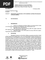 1 LOI 04 HPAF DTD 14 Feb 2022, ORGANIZATION AND ACTIVATION OF AIR INSTALLATION AND BASE DEVELOPMENT COMMAND (AIBDC)