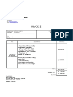 Invoice SJB Villa No.4