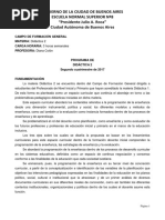 Programa Didáctica 2 Ens 8 Colón 2° C 2017