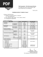 Toli Vinyl Tile Matico V TECHNICAL REPORT MV3mm