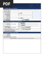 Formulario PPS-IA-01