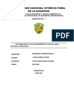 Investigaciones de La Permeabilidad de Envases para Productos Industriales