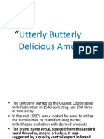 Advertising and Branding Strategy of Amul Butter