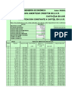 Simulador de Créditos en U.V.R.