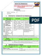 DÍA 3 Sesión CIENCIA Y TECNOLOGÍA 6°