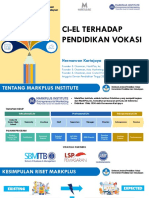 CI-EL Terhadap Pendidikan Vokasi - MarkPlus