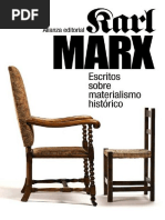 MARX, Karl. Escritos Sobre Materialismo Histórico