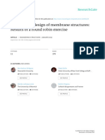 Analysis and Design of Membrane Structur