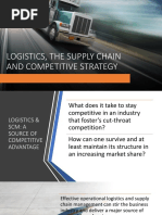 Logistics and Competitive Advantage