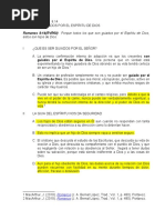 Rom. 8. 14 GUIADOS POR EL ESPIRITU DE DIOS