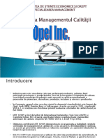 Managementul Calitatii - Opel