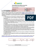 Termo de Declaração de Concordância e Veracidade - Up Tecnologia