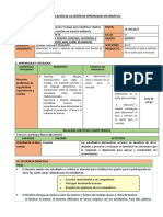 Planificacion de La Sesion de Aprendizaje Exp 5 MATEMÁTICA SEGUNDO 2022