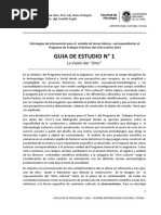 1 - 2021. Guia 1. La Visión Del - Otro