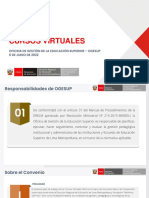 OGESUP - Cursos Virtuales