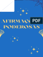 Afirmações Poderosas e Aviso Importante