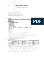 Laporan Praktikum Respirometer