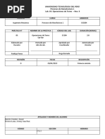 Lab 05. Operaciones de Torneado