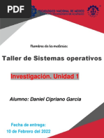 1.1 Definicion y Concepto de Sistemas Operativos