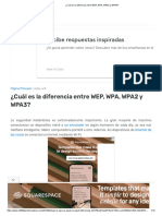 ¿Cuál Es La Diferencia Entre WEP, WPA, WPA2 y WPA3