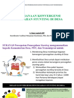 Konsol Pendamping Pelaksanaan Konvergensi Stunting - DIt. PSBLDP - Kemendes