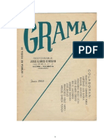 Revista de Poesía GRAMA, Nº 1