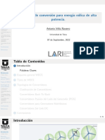 Sistemas de Conversión para Energía Eólica de Alta Potencia