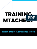 Training MTACheap