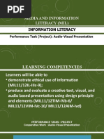 Media and Information Litercy Performance Task