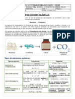 Reacciones Químicas Ciclo V