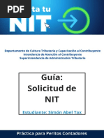 Guia Solicitud de NIT