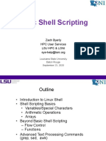 Basic Shell Scripting