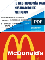 MC Donalds Trabajo Terminado