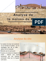 Analyse de La Maison Du Ksar .