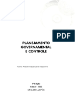 Planejamento Governamental e Controle