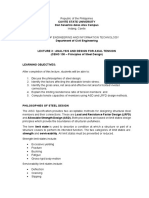 Lecture 3 - Analysis and Design For Axial Tension