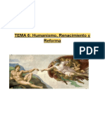 TEMA 6 Humanismo, Renacimiento y Reforma 3 ESO