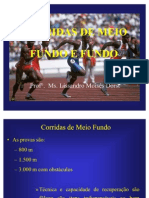 Aula de Corrida de Meio Fundo e Fundo