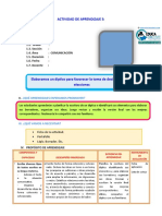 D5 A1 SESIÓN Elaboramos Un Díptico para Favorecer La Toma de Decisiones en Las Elecciones